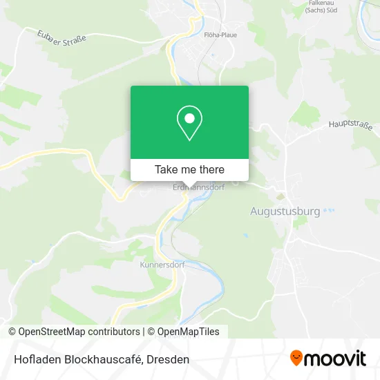 Карта Hofladen Blockhauscafé