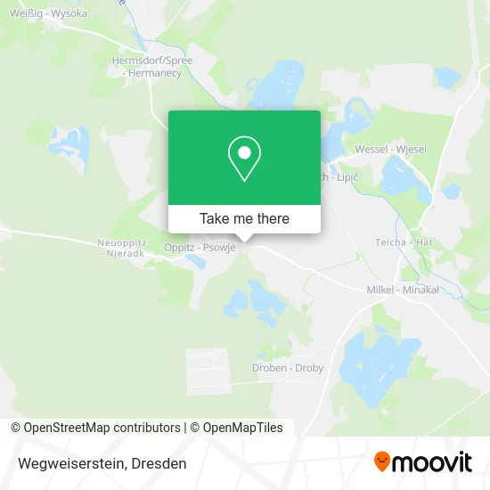 Карта Wegweiserstein