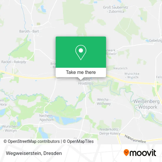 Карта Wegweiserstein