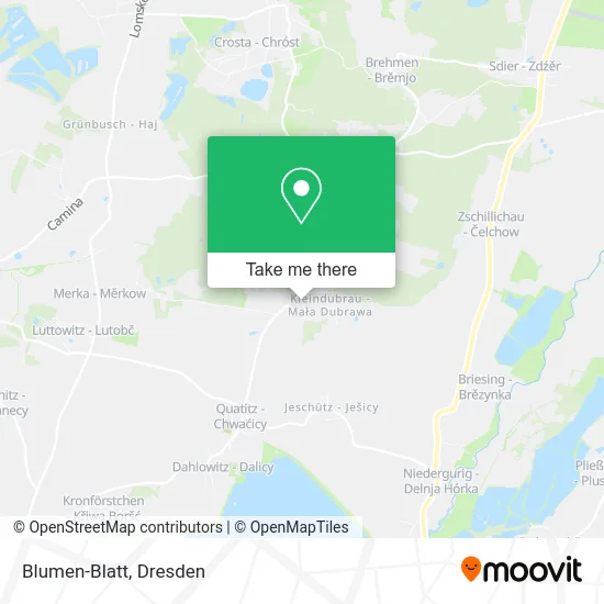 Карта Blumen-Blatt