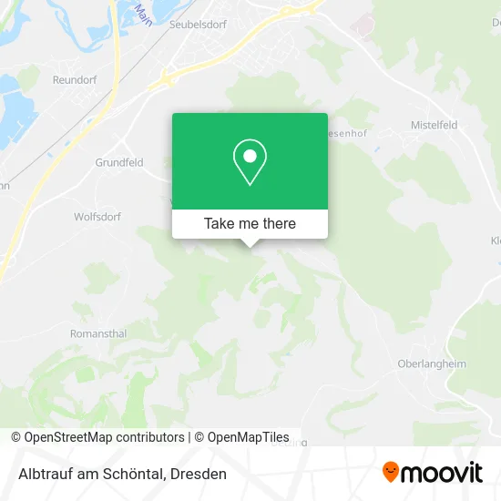 Карта Albtrauf am Schöntal