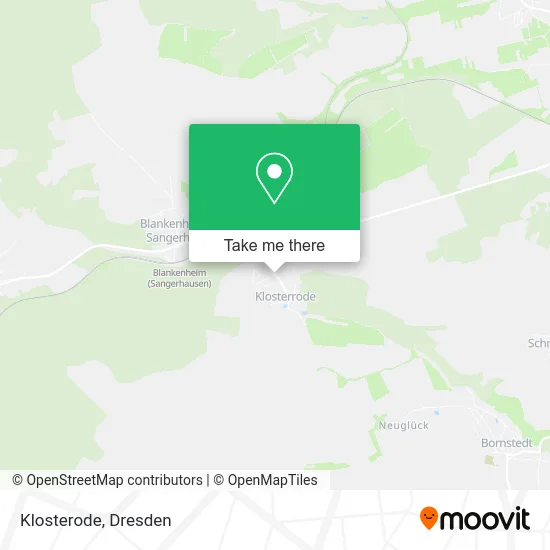 Карта Klosterode