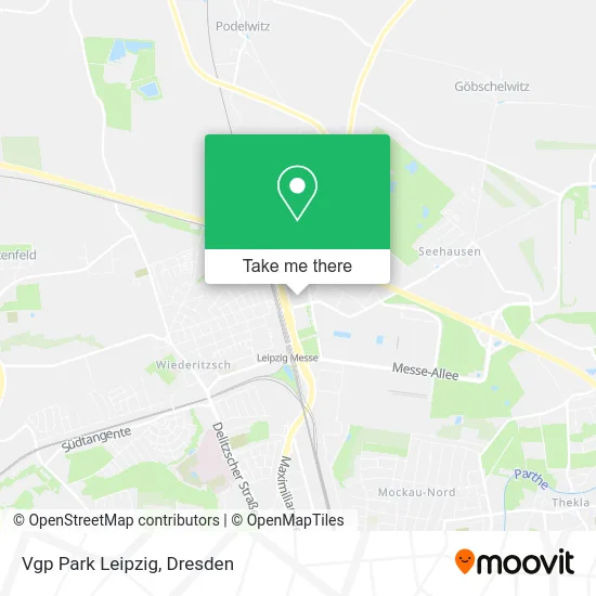 Карта Vgp Park Leipzig