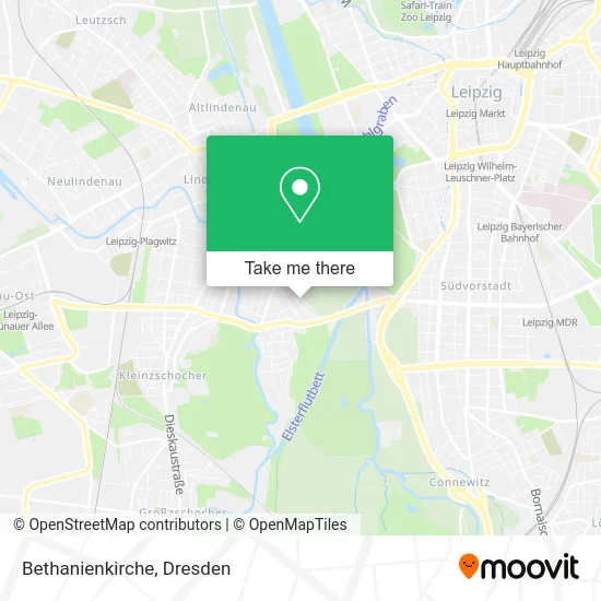 Карта Bethanienkirche