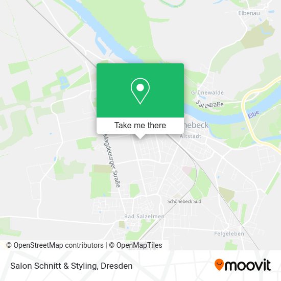 Карта Salon Schnitt & Styling