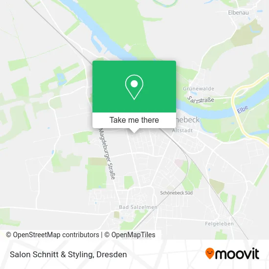 Карта Salon Schnitt & Styling