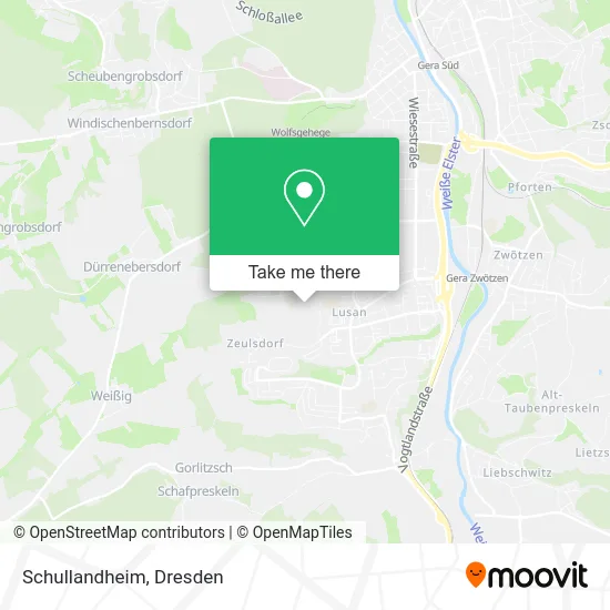 Карта Schullandheim