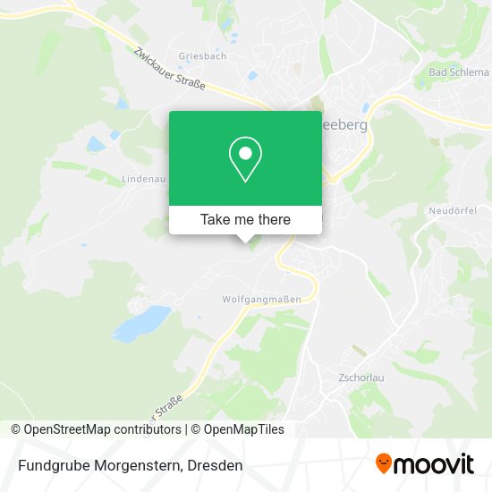 Карта Fundgrube Morgenstern