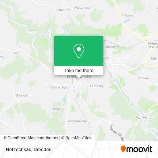 Карта Netzschkau