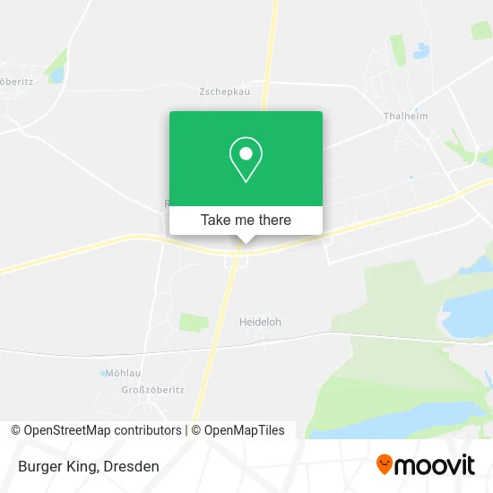 Карта Burger King