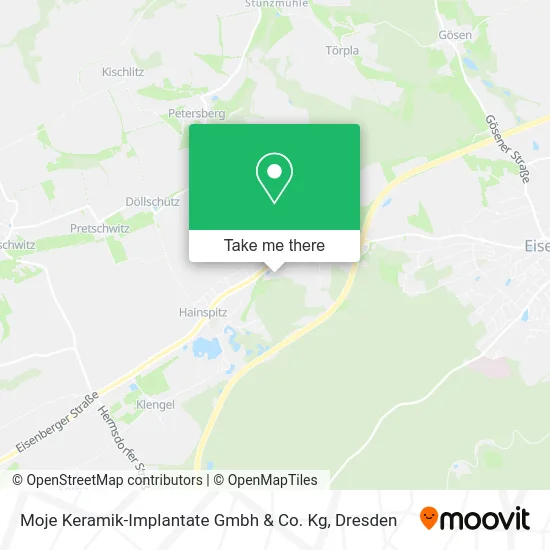 Карта Moje Keramik-Implantate Gmbh & Co. Kg