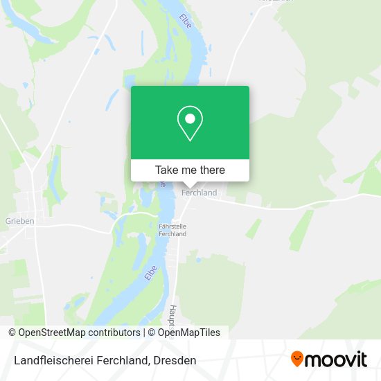 Карта Landfleischerei Ferchland