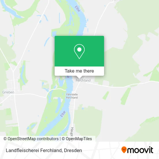 Карта Landfleischerei Ferchland