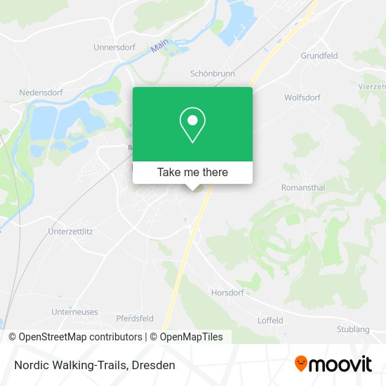 Карта Nordic Walking-Trails
