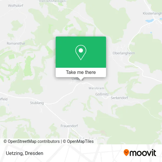 Карта Uetzing