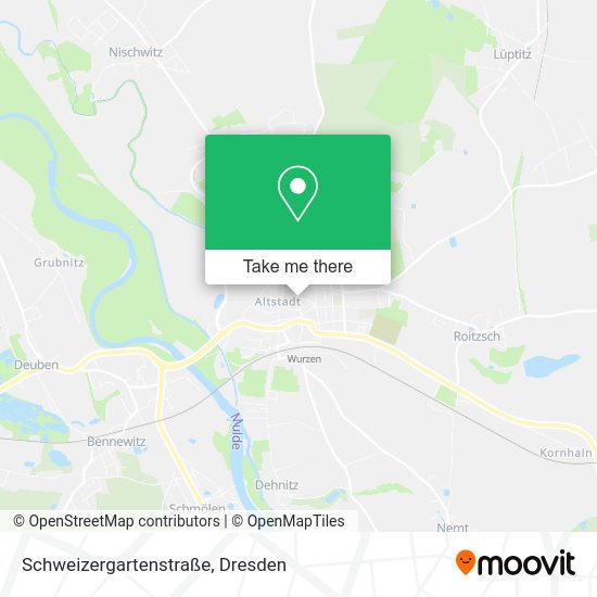 Карта Schweizergartenstraße