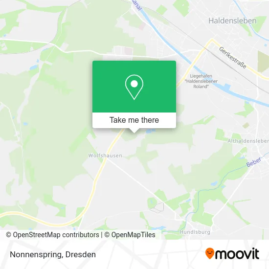 Карта Nonnenspring