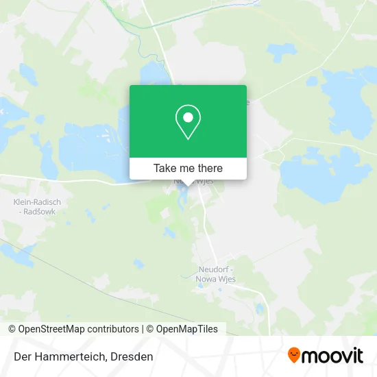 Карта Der Hammerteich