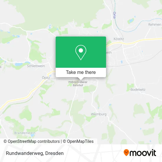 Карта Rundwanderweg