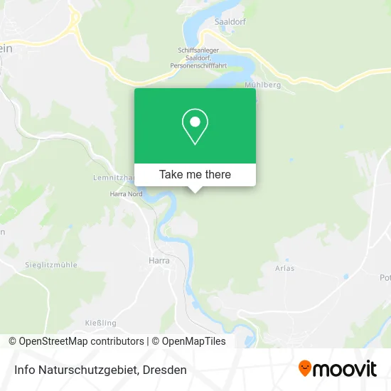 Карта Info Naturschutzgebiet