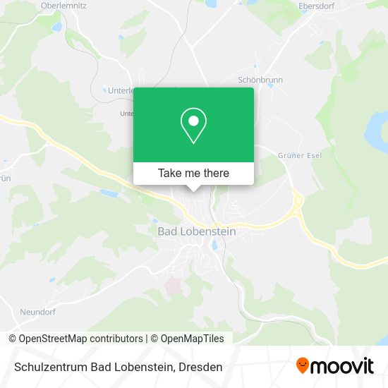 Карта Schulzentrum Bad Lobenstein