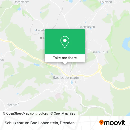Карта Schulzentrum Bad Lobenstein