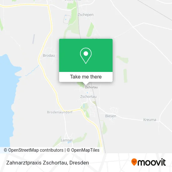 Карта Zahnarztpraxis Zschortau