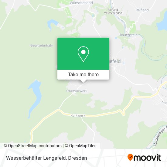 Карта Wasserbehälter Lengefeld