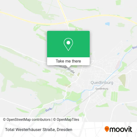 Карта Total Westerhäuser Straße