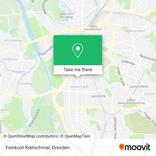 Карта Feinkost Kretschmar