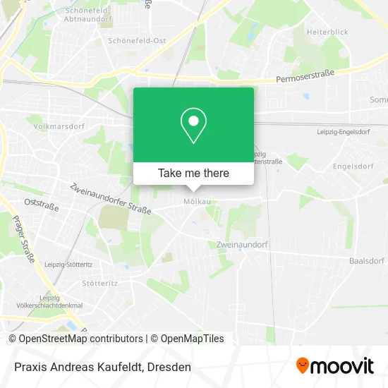 Карта Praxis Andreas Kaufeldt