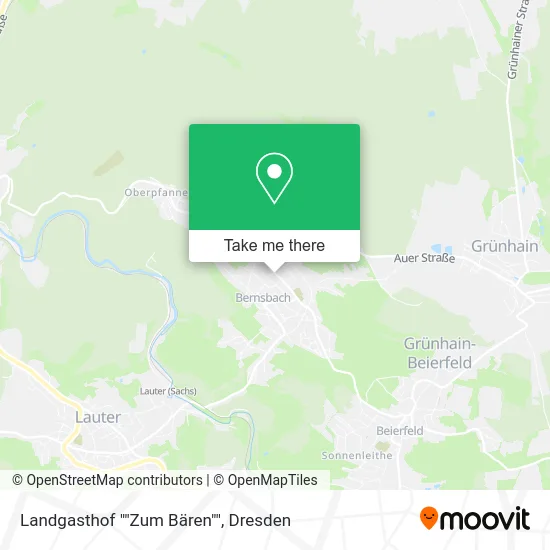 Карта Landgasthof ""Zum Bären""