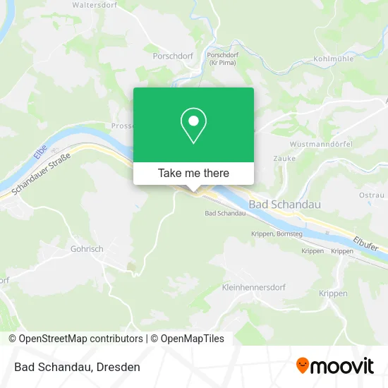 Карта Bad Schandau