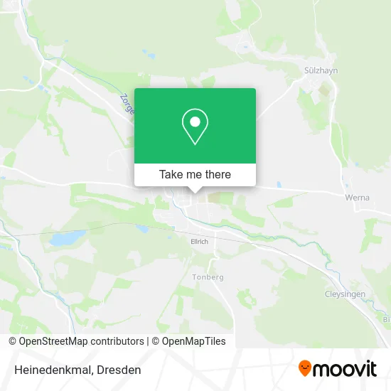 Heinedenkmal map