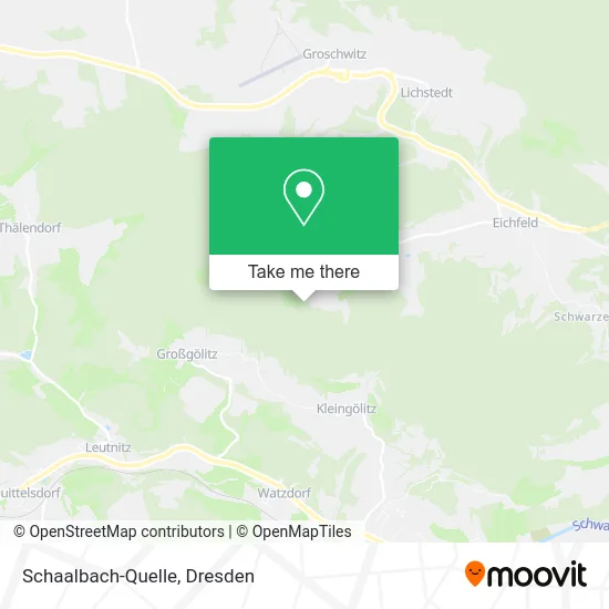 Карта Schaalbach-Quelle