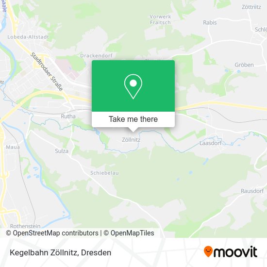 Карта Kegelbahn Zöllnitz