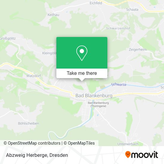 Карта Abzweig Herberge