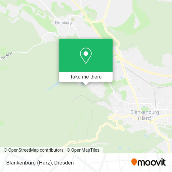Карта Blankenburg (Harz)