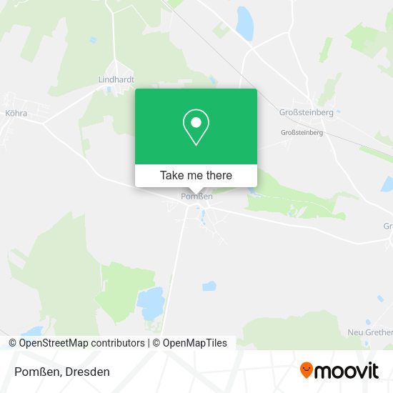 Карта Pomßen