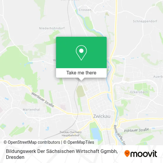 Bildungswerk Der Sächsischen Wirtschaft Ggmbh map