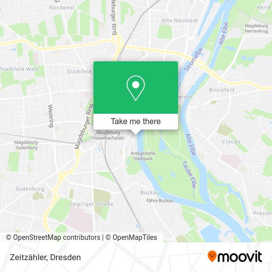 Карта Zeitzähler