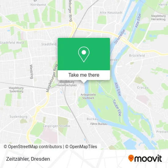 Карта Zeitzähler