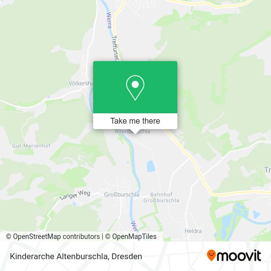 Карта Kinderarche Altenburschla