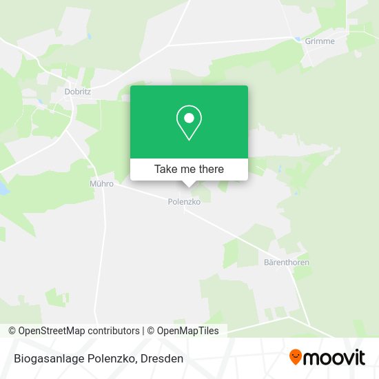 Карта Biogasanlage Polenzko