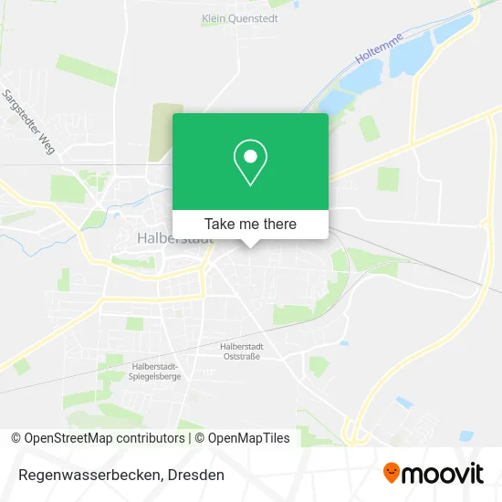 Карта Regenwasserbecken