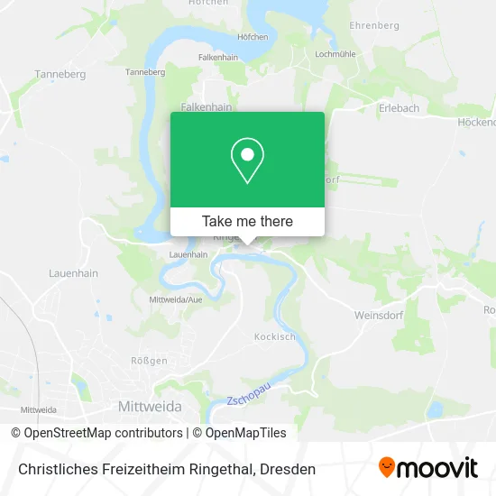 Карта Christliches Freizeitheim Ringethal
