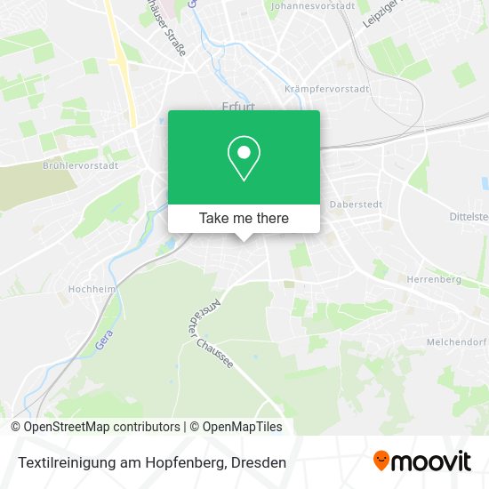 Карта Textilreinigung am Hopfenberg