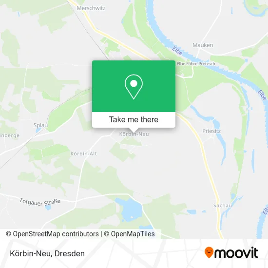 Карта Körbin-Neu