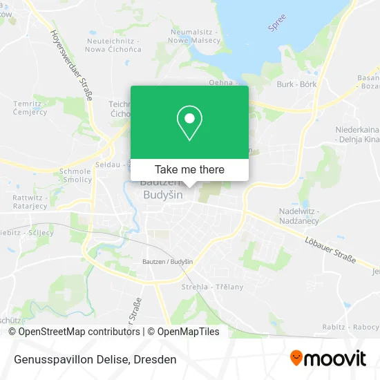 Карта Genusspavillon Delise