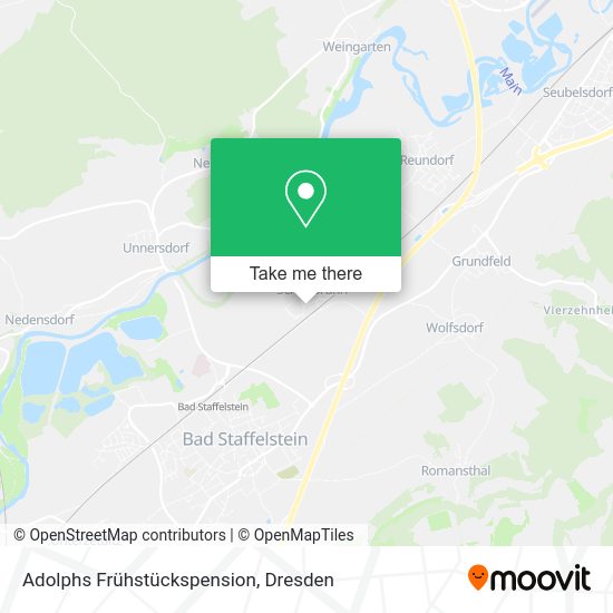 Карта Adolphs Frühstückspension